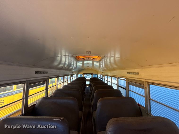 image for item EJ4718 1999 Blue Bird school bus