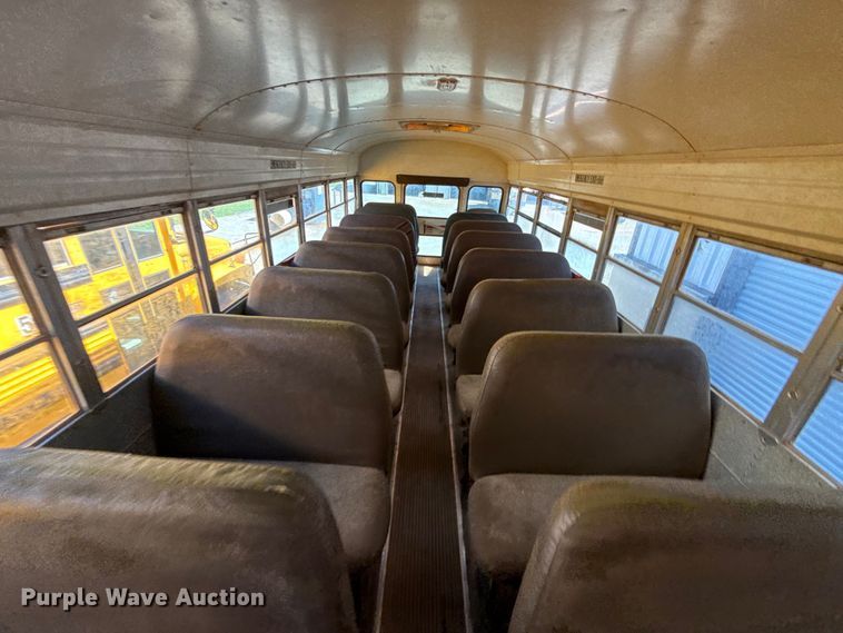 image for item EJ4718 1999 Blue Bird school bus