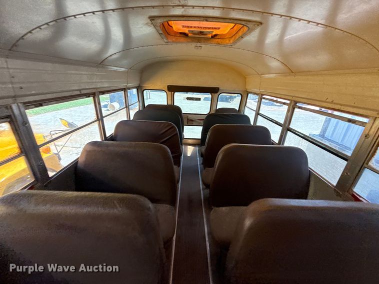 image for item EJ4718 1999 Blue Bird school bus