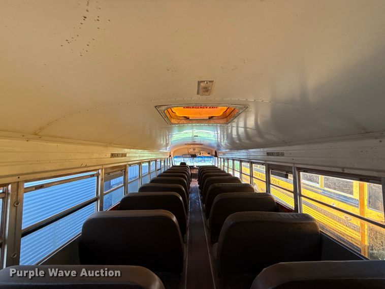 image for item EJ4718 1999 Blue Bird school bus