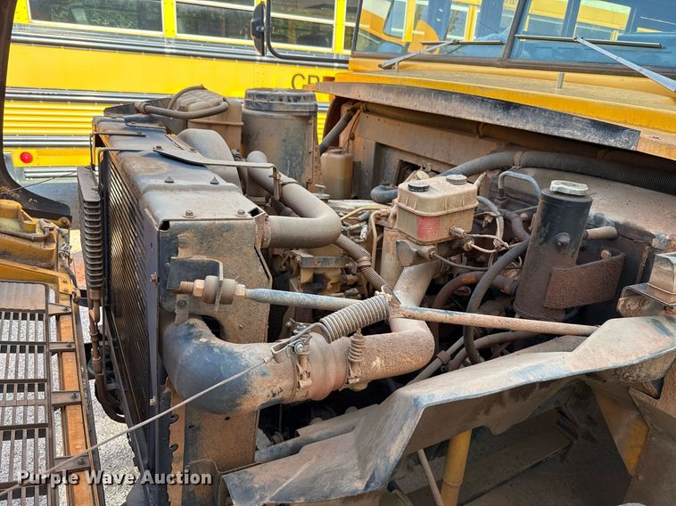 image for item EJ4718 1999 Blue Bird school bus