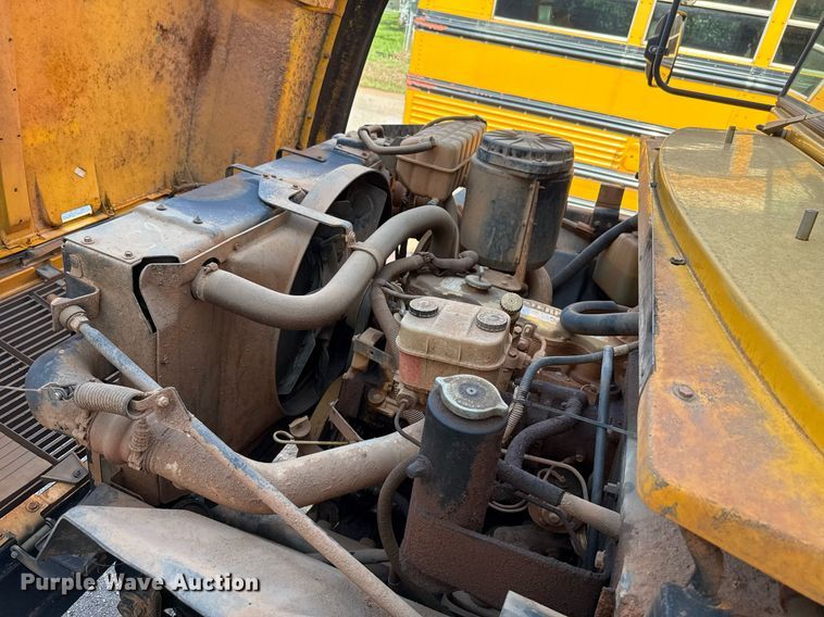 image for item EJ4718 1999 Blue Bird school bus