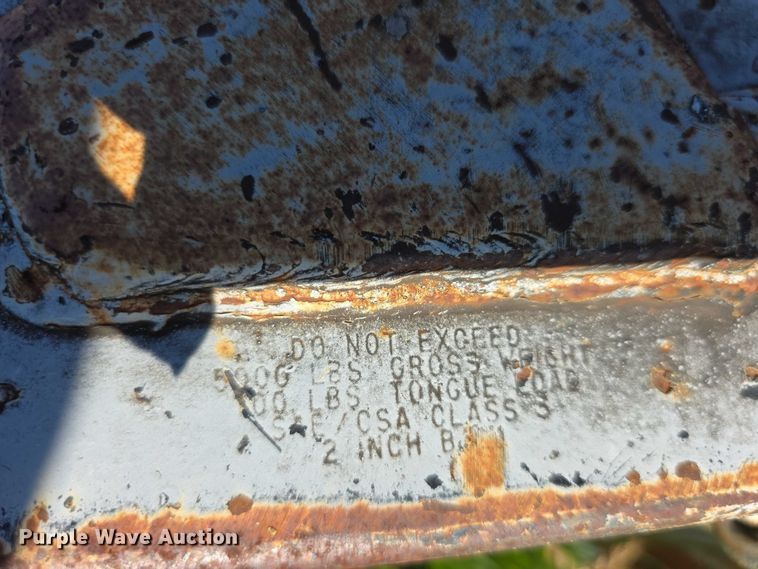 image for item EK5429 1999 Texas Bragg utility trailer