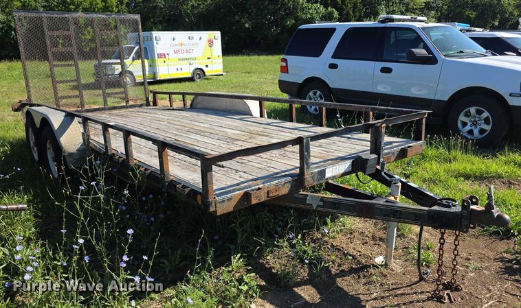 image for item EK5431 2009 PJ 48318 utility trailer