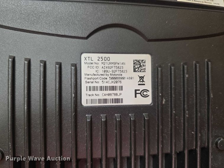 image for item EK5459 Motorola XTL2500 radio