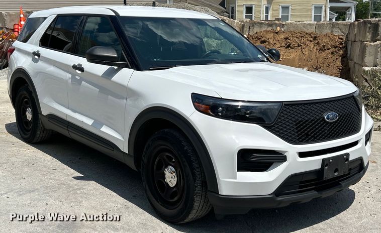 image for item EK8255 2020 Ford Explorer Police Interceptor SUV