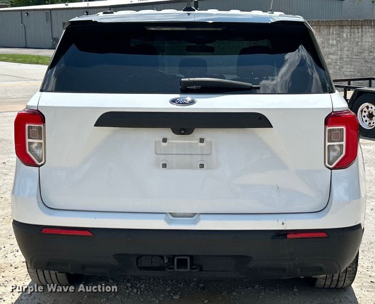 image for item EK8255 2020 Ford Explorer Police Interceptor SUV