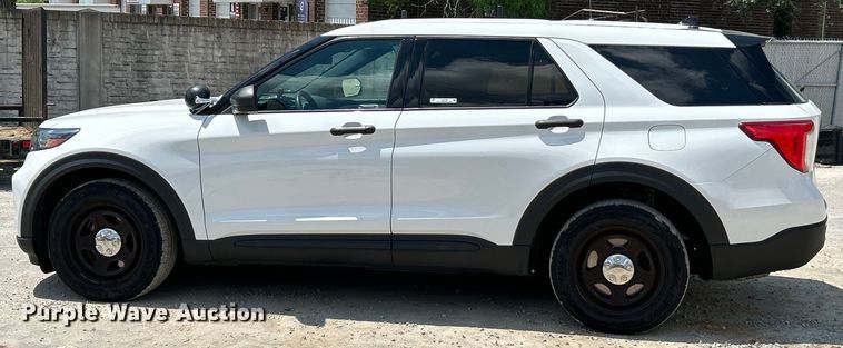 image for item EK8255 2020 Ford Explorer Police Interceptor SUV