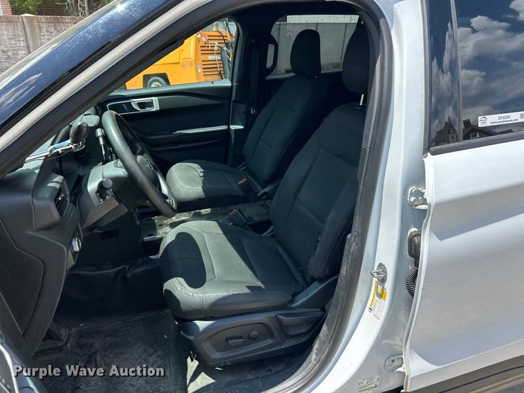 image for item EK8255 2020 Ford Explorer Police Interceptor SUV