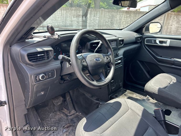 image for item EK8255 2020 Ford Explorer Police Interceptor SUV