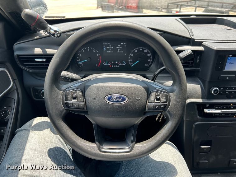 image for item EK8255 2020 Ford Explorer Police Interceptor SUV