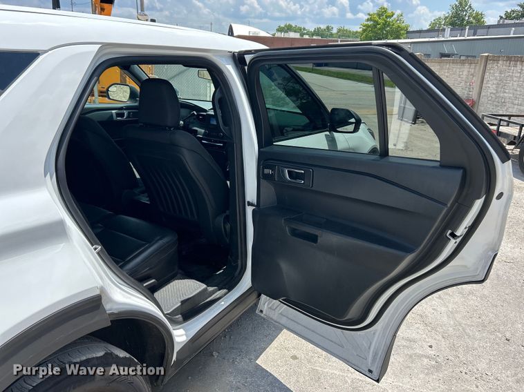 image for item EK8255 2020 Ford Explorer Police Interceptor SUV