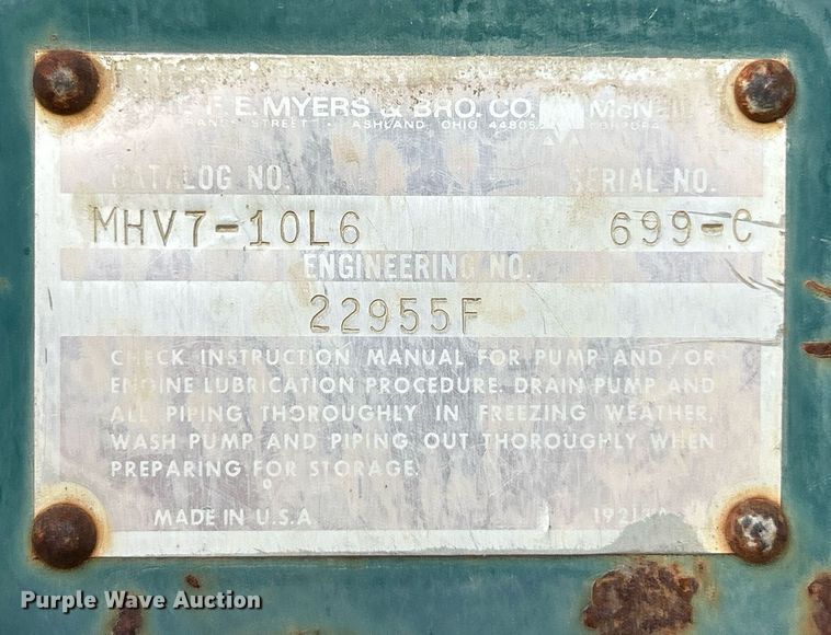 image for item EK8263 1978 Ford 800 sewer jetter truck