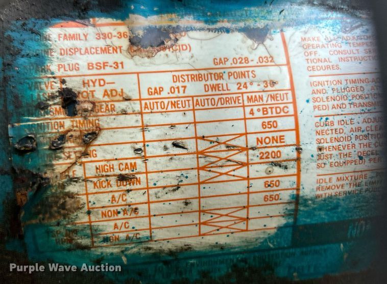 image for item EK8263 1978 Ford 800 sewer jetter truck