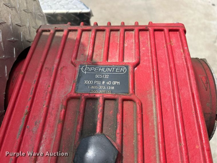 image for item EK8265 2014 Pipehunter 700 sewer jetter trailer