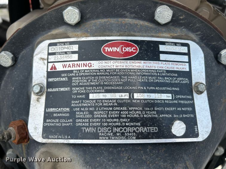 image for item EK8265 2014 Pipehunter 700 sewer jetter trailer