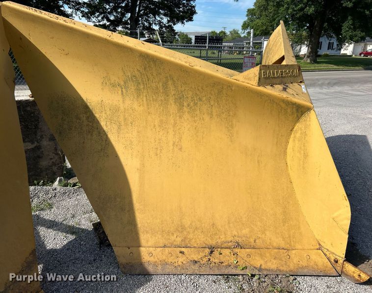 image for item EK8323 Balderson BV11 snow plow
