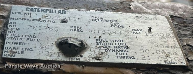 image for item EK8325 1991 Caterpiller 140G motor grader