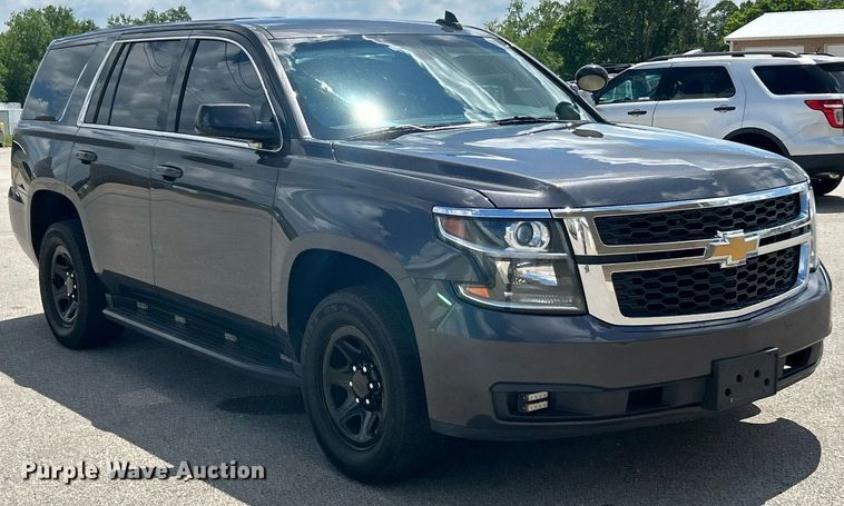image for item EK8328 2018 Chevrolet Tahoe Police SUV