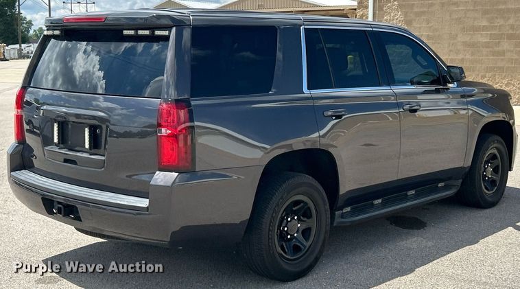 image for item EK8328 2018 Chevrolet Tahoe Police SUV