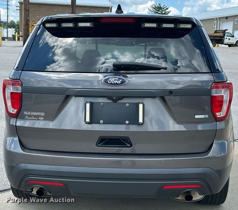 image for item EK8330 2017 Ford Explorer Police Interceptor SUV