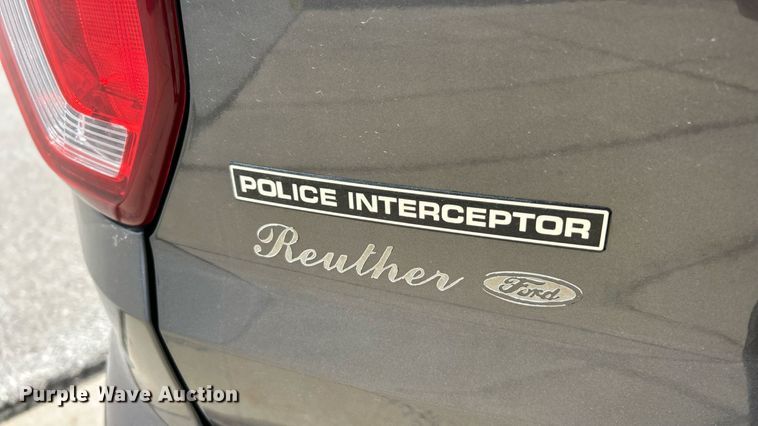 image for item EK8330 2017 Ford Explorer Police Interceptor SUV