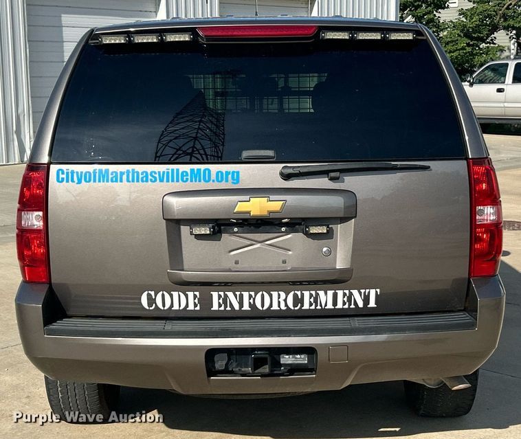 image for item EK8340 2014 Chevrolet Tahoe Police  SUV