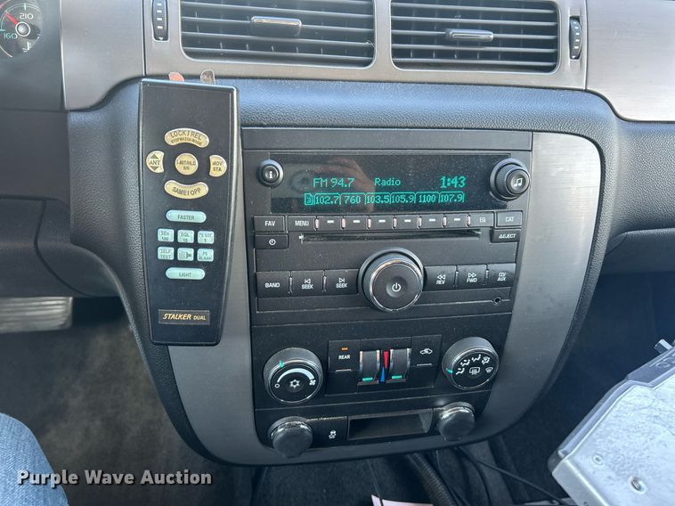 image for item EK8340 2014 Chevrolet Tahoe Police  SUV