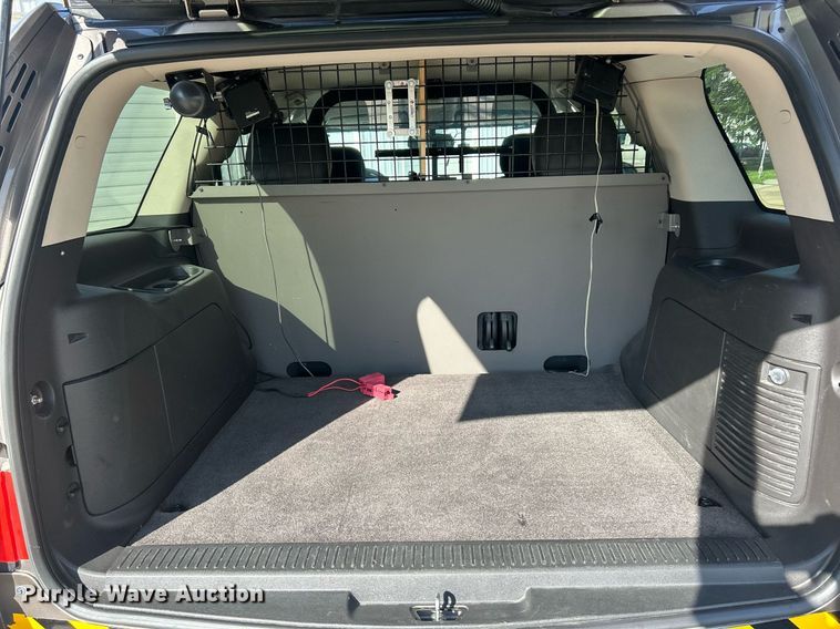 image for item EK8340 2014 Chevrolet Tahoe Police  SUV