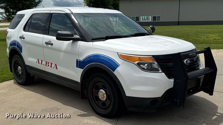 image for item EM2101 2013 Ford Explorer Police Interceptor SUV