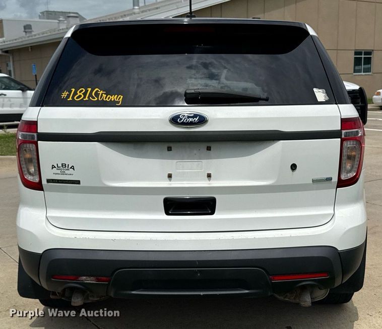 image for item EM2101 2013 Ford Explorer Police Interceptor SUV