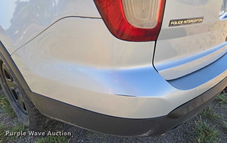 image for item EN8207 2013 Ford Explorer Police Interceptor SUV