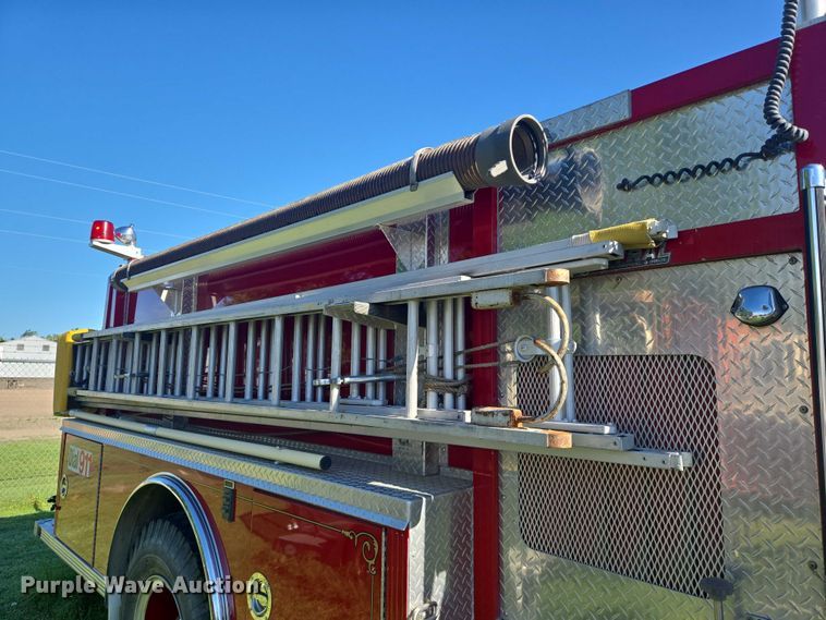 image for item EN8209 1990 Chevrolet C70 pumper fire truck