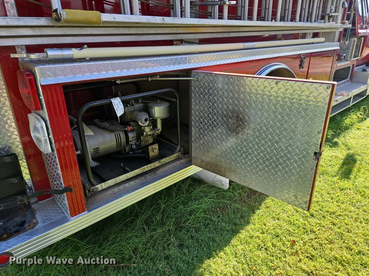 image for item EN8209 1990 Chevrolet C70 pumper fire truck