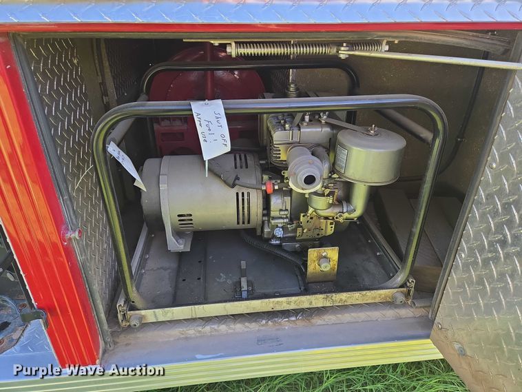 image for item EN8209 1990 Chevrolet C70 pumper fire truck