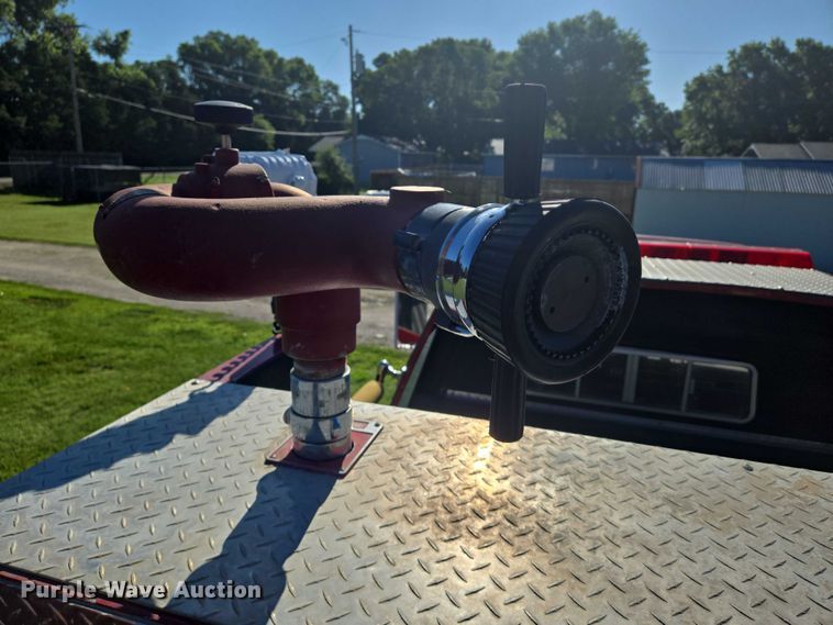 image for item EN8209 1990 Chevrolet C70 pumper fire truck