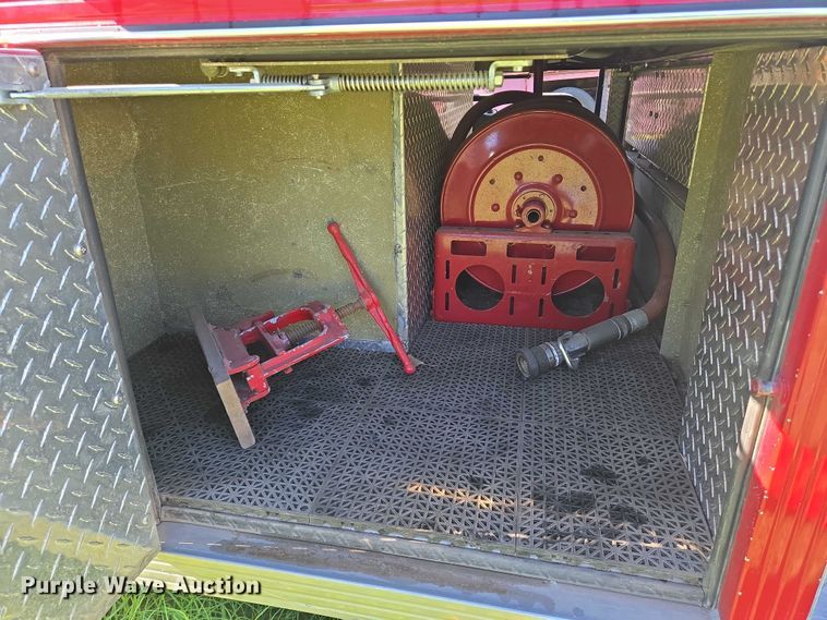 image for item EN8209 1990 Chevrolet C70 pumper fire truck