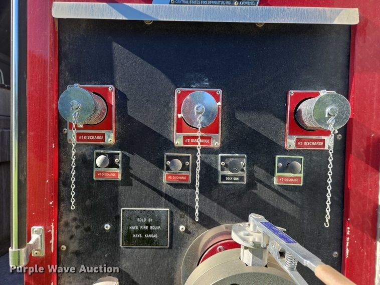 image for item EN8209 1990 Chevrolet C70 pumper fire truck