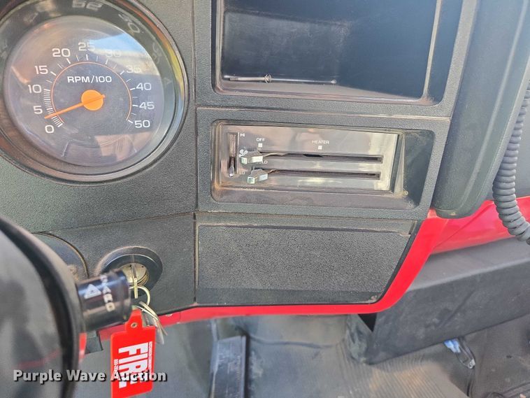 image for item EN8209 1990 Chevrolet C70 pumper fire truck