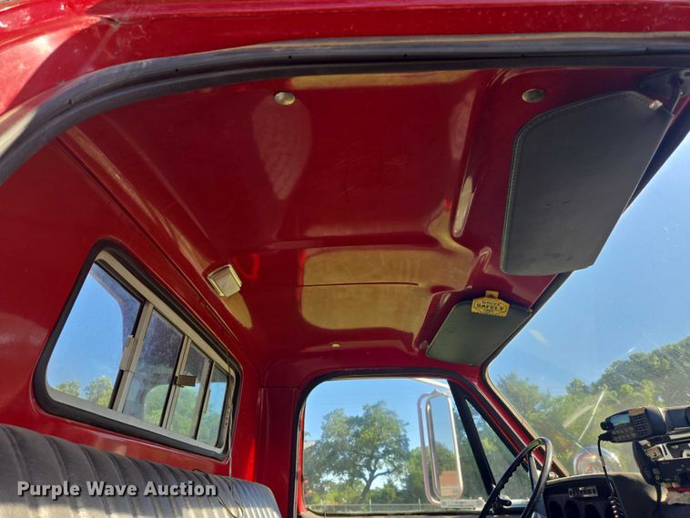 image for item EN8209 1990 Chevrolet C70 pumper fire truck