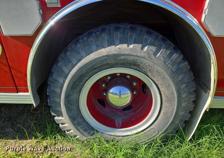 image for item EN8209 1990 Chevrolet C70 pumper fire truck