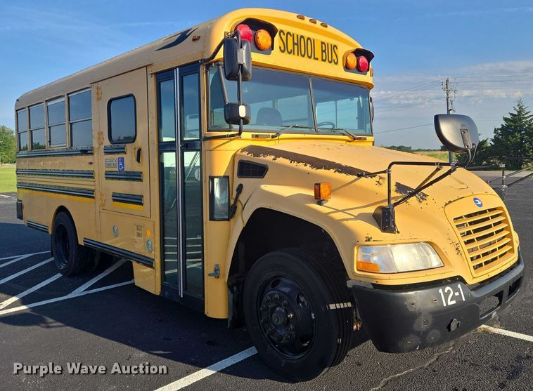 image for item EN8247 2012 Blue Bird Vision school bus