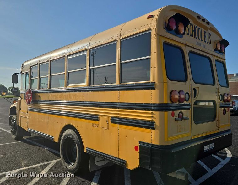 image for item EN8247 2012 Blue Bird Vision school bus