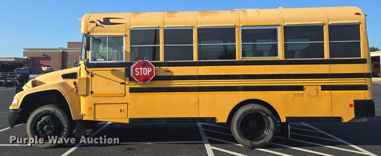 image for item EN8247 2012 Blue Bird Vision school bus