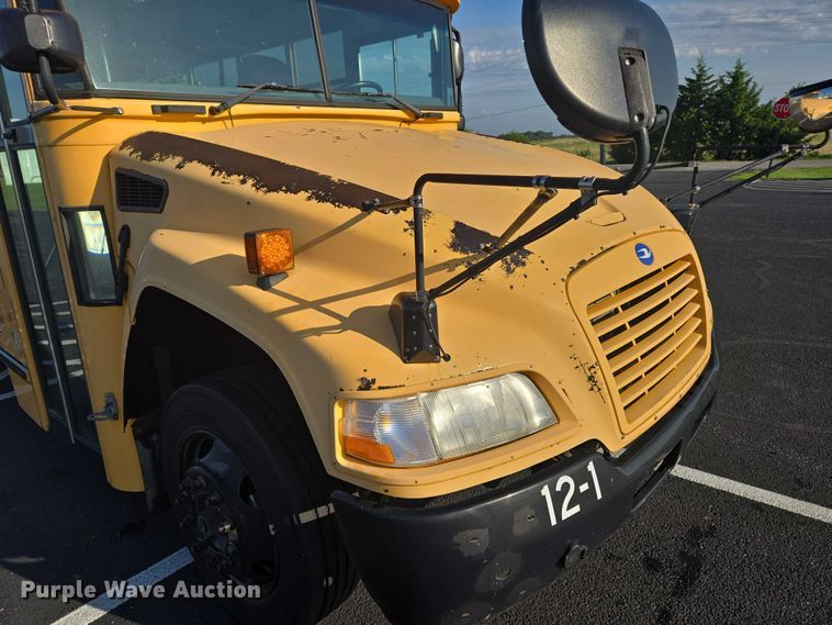 image for item EN8247 2012 Blue Bird Vision school bus