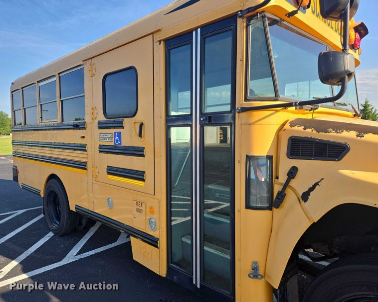 image for item EN8247 2012 Blue Bird Vision school bus