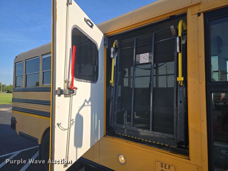 image for item EN8247 2012 Blue Bird Vision school bus