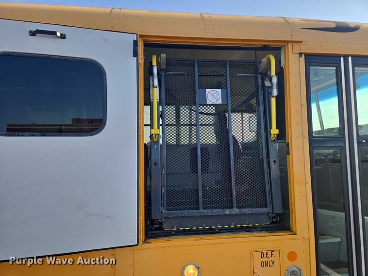 image for item EN8247 2012 Blue Bird Vision school bus