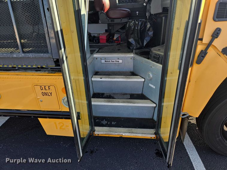 image for item EN8247 2012 Blue Bird Vision school bus