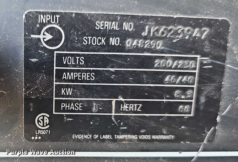 image for item EO1502 Miller Millermatic 200 welder